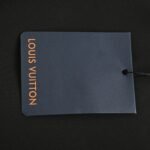 Louis Vuitton Embroidered lettering baseball jacket