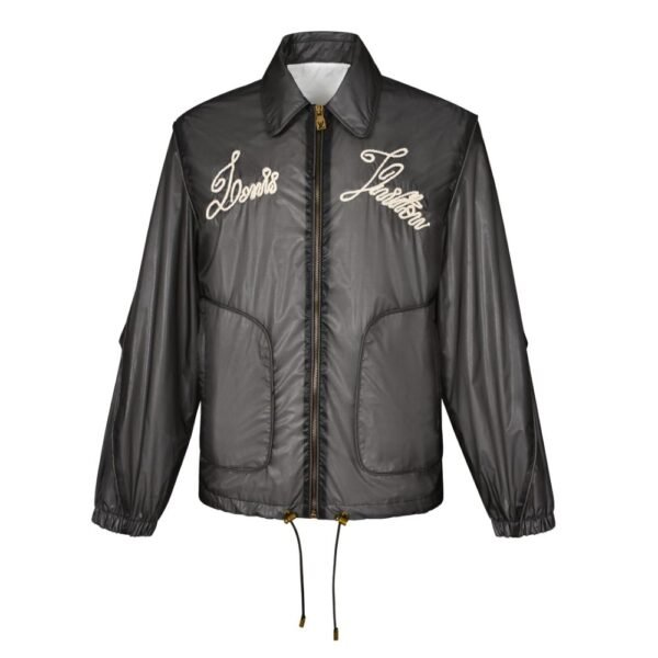 Louis Vuitton Handmade knot zipper jacket