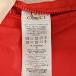 Gucci 22Fw Hooded down vest in jacquard canvas with obscure G