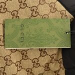 Gucci 22Fw Hooded down vest in jacquard canvas with obscure G