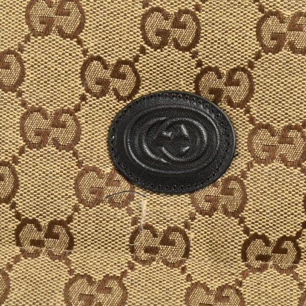 Gucci 22Fw Hooded down vest in jacquard canvas with obscure G