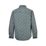 Gucci  24Fw Double G jacquard quilted denim jacket