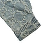 Gucci  24Fw Double G jacquard quilted denim jacket