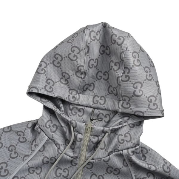 Gucci 24Fw all over print hooded jacket