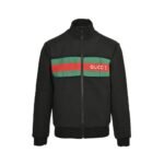 Gucci  24Fw Red and green jacquard ribbon suit jacket