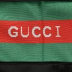 Gucci  24Fw Red and green jacquard ribbon suit jacket