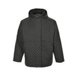 Gucci  24Fw Double G jacquard canvas shirt jacket suit Grey