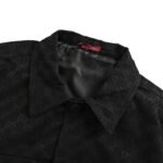 Gucci  24Fw Double G jacquard canvas shirt jacket suit Black