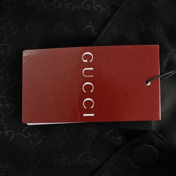 Gucci  24Fw Double G jacquard canvas shirt jacket suit Black
