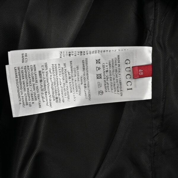 Gucci  24Fw Double G jacquard canvas shirt jacket suit Black