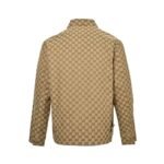 Gucci  24Fw Double G jacquard canvas shirt jacket suit Yellow