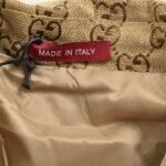 Gucci  24Fw Double G jacquard canvas shirt jacket suit Yellow