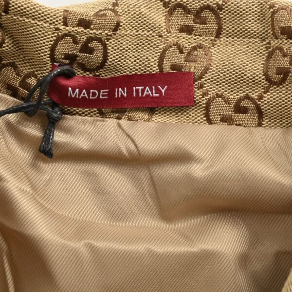 Gucci  24Fw Double G jacquard canvas shirt jacket suit Yellow