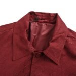 Gucci  24Fw Double G jacquard canvas shirt jacket suit Red