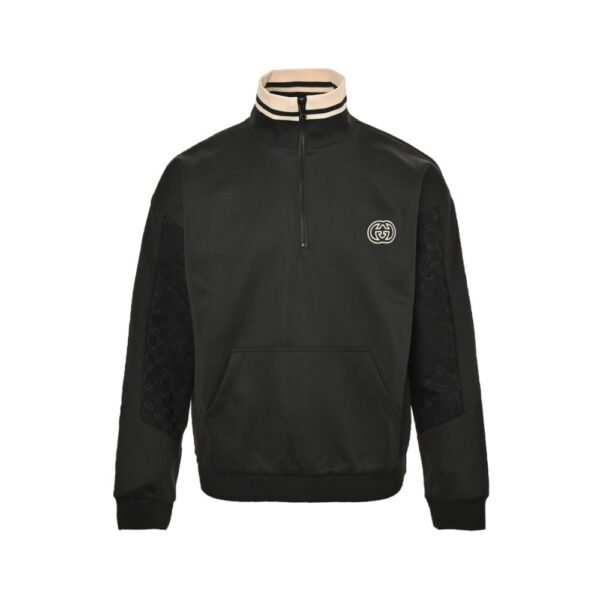 Gucci  23Fw Interlocking G half-zip jacket