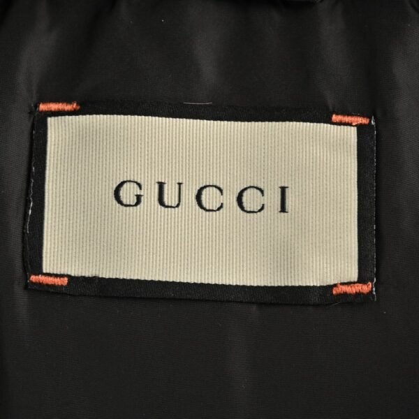 Gucci Hooded down jacket Black