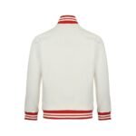 Gucci Embroidered Double G Jacket White