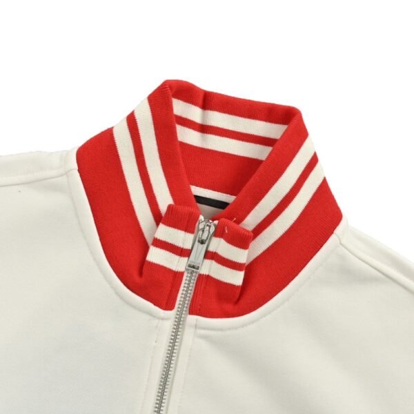 Gucci Embroidered Double G Jacket White