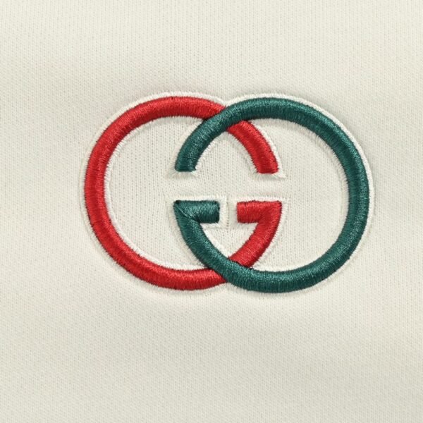 Gucci Embroidered Double G Jacket White