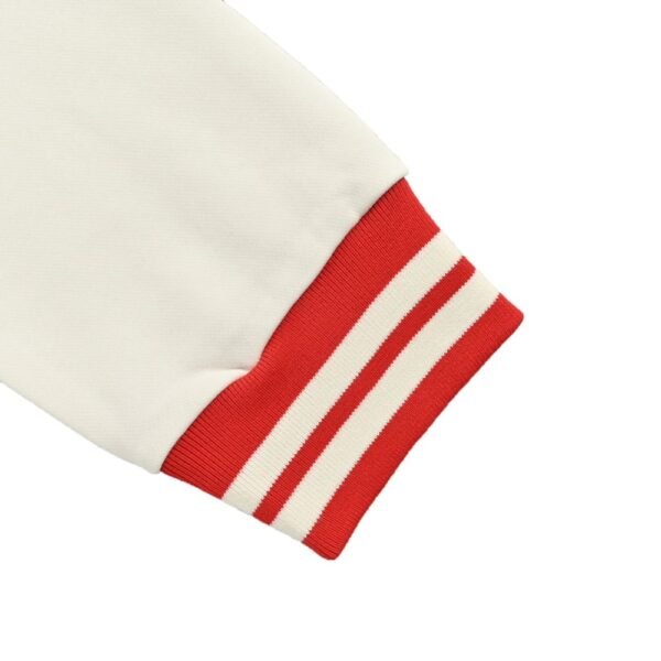 Gucci Embroidered Double G Jacket White