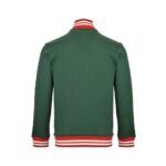 Gucci  Embroidered Double G Jacket Green