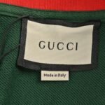 Gucci  Embroidered Double G Jacket Green