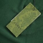 Gucci  Embroidered Double G Jacket Green