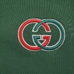 Gucci  Embroidered Double G Jacket Green