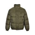 Gucci 23Fw Double G pattern jacquard down jacket