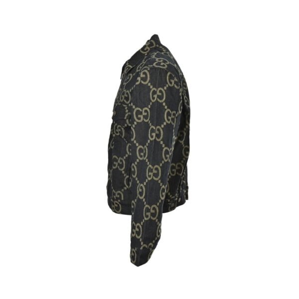 Gucci 24Fw Double G jacquard denim jacket