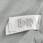 Gucci 24Fw Towel embroidery double G patchwork zipper jacket Black