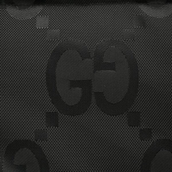 Gucci 24Fw Hooded down jacket in jacquard canvas with Double G pattern Black