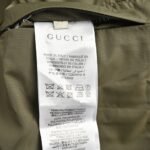 Gucci 24Fw Hooded down jacket in jacquard canvas with Double G pattern