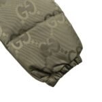Gucci 24Fw Hooded down jacket in jacquard canvas with Double G pattern