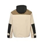 Gucci 24Fw Printed Hooded Windbreaker Jacket