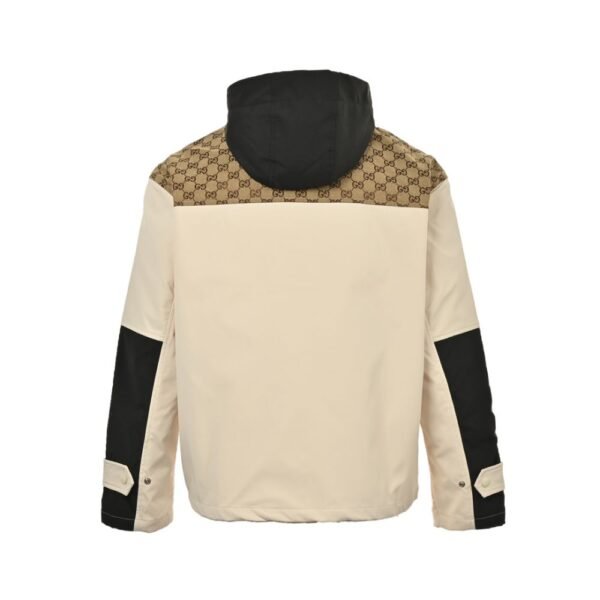 Gucci 24Fw Printed Hooded Windbreaker Jacket