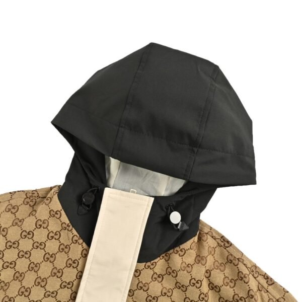 Gucci 24Fw Printed Hooded Windbreaker Jacket