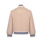 Gucci 24ss Baseball jacket with detachable sleeves and embroidered letters