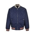 Gucci Double G jacquard reversible quilted jacket