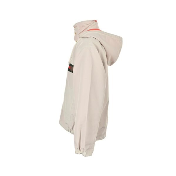 Gucci Double-faced windbreaker hooded jacket Orange