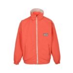 Gucci Double-faced windbreaker hooded jacket Orange