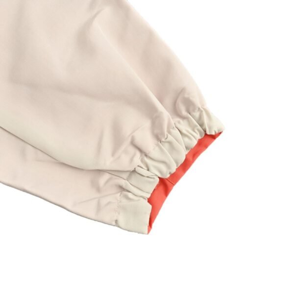 Gucci Double-faced windbreaker hooded jacket Orange