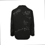 Balenciaga 24Fw Graffiti Jacket Suit Black