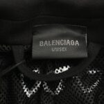 Balenciaga 24Fw Graffiti Jacket Suit Black