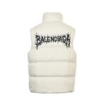 Balenciaga 23Fw Flame Outline Down Vest