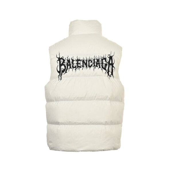 Balenciaga 23Fw Flame Outline Down Vest