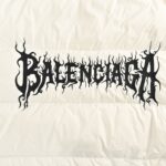 Balenciaga 23Fw Flame Outline Down Vest