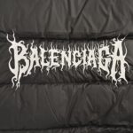 Balenciaga 23Fw Flame Outline Down Vest