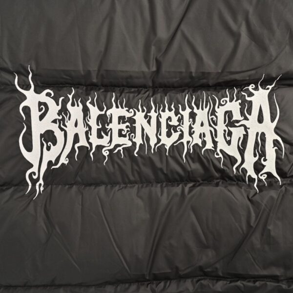 Balenciaga 23Fw Flame Outline Down Vest