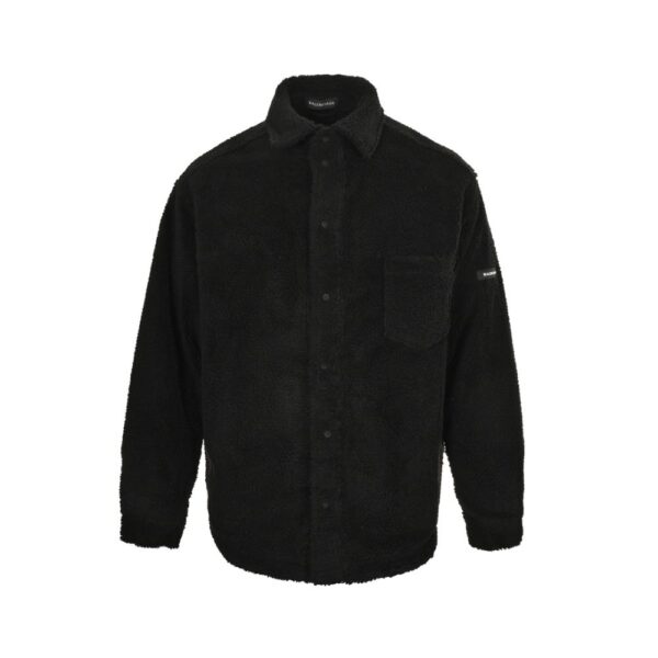 Balenciaga 24Fw Paris small label lambskin cotton jacket